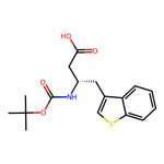 (S)-4-(Benzo[b]thiophen-3-yl)-3-((tert-butoxycarbonyl)amino)butanoic acid|CS-0154488|270063-45-1