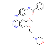 N-[4-[[6-Methoxy-7-[3-(4-morpholinyl)propoxy]-4-quinazolinyl]amino]phenyl]benzamide, 98%|832253|331771-20-1