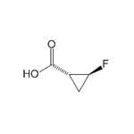 rel-(1R,2S)-2-Fluorocyclopropanecarboxylic acid|CS-W000621|130340-04-4