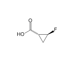 rel-(1R,2S)-2-Fluorocyclopropanecarboxylic acid|CS-W000621|130340-04-4