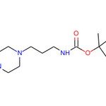 tert-Butyl N-[3-(piperazin-1-yl)propyl]carbamate|CS-0129024|874831-60-4