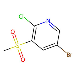5-Bromo-2-chloro-3-(methylsulfonyl)pyridine|CS-0150150|887308-14-7