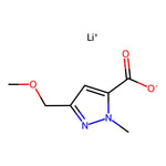 Lithium 3-(methoxymethyl)-1-methyl-1H-pyrazole-5-carboxylate|CS-0227478|2460255-86-9