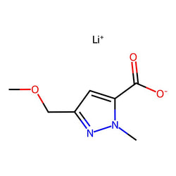 Lithium 3-(methoxymethyl)-1-methyl-1H-pyrazole-5-carboxylate|CS-0227478|2460255-86-9