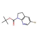tert-Butyl 5-bromo-2,3-dihydro-1H-pyrrolo[2,3-b]pyridine-1-carboxylate|CS-0097669|1111638-13-1