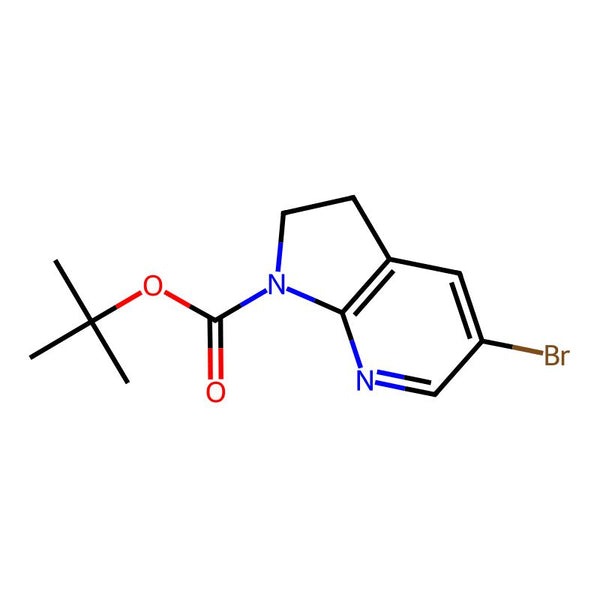 tert-Butyl 5-bromo-2,3-dihydro-1H-pyrrolo[2,3-b]pyridine-1-carboxylate|CS-0097669|1111638-13-1