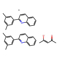 Bis(2-(3,5-dimethylphenyl)quinoline-C2,N)(acetylacetonato)iridium(III)|CS-0110559|1056874-46-4