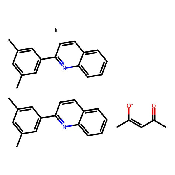Bis(2-(3,5-dimethylphenyl)quinoline-C2,N)(acetylacetonato)iridium(III)|CS-0110559|1056874-46-4