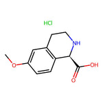 (R)-6-Methoxy-1,2,3,4-tetrahydroisoquinoline-1-carboxylic acid hydrochloride|CS-0499064|2703745-93-9