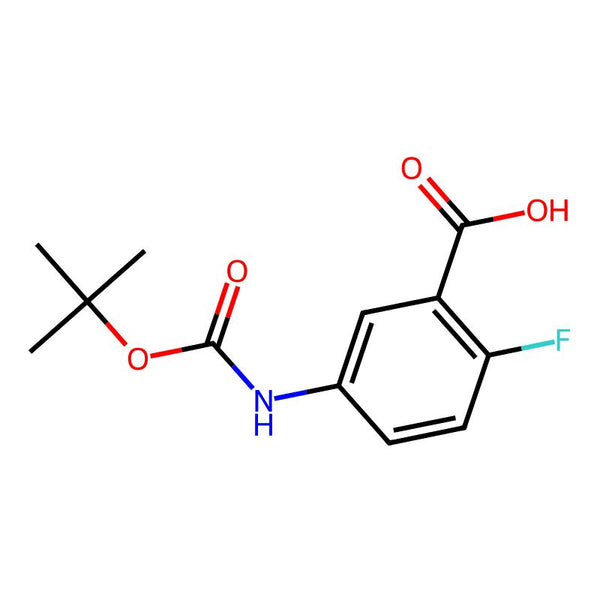 5-[(tert-Butoxycarbonyl)amino]-2-fluorobenzoic acid|CS-B1197|141940-32-1