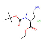 (2S,4R)-1-tert-Butyl 2-ethyl 4-aminopyrrolidine-1,2-dicarboxylate hydrochloride|CS-0162354|2187426-87-3