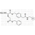 Boc-D-glutamic acid g-benzyl ester 4-oxymethylphenylacetamidomethyl resin|01994