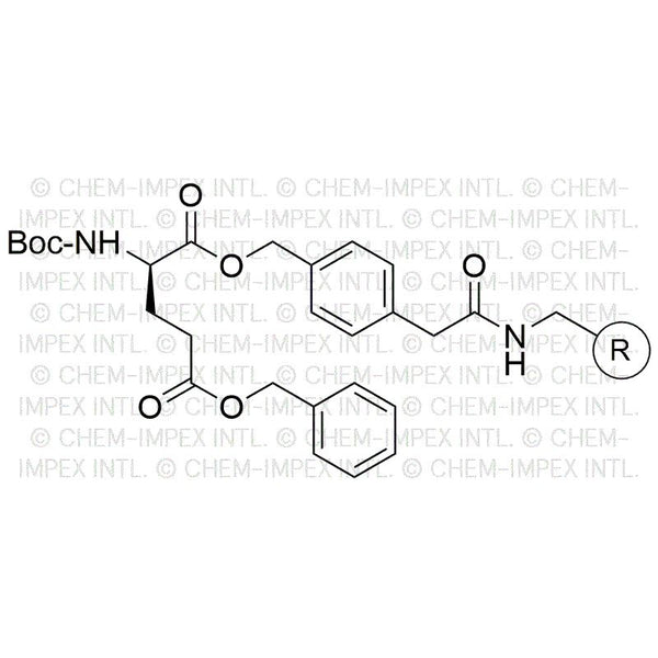 Boc-D-glutamic acid g-benzyl ester 4-oxymethylphenylacetamidomethyl resin|01994