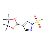 1-Methanesulfonyl-4-(tetramethyl-1,3,2-dioxaborolan-2-yl)-1H-pyrazole|CS-0052485|944994-03-0