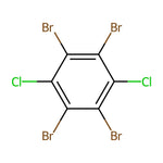 1,2,4,5-Tetrabromo-3,6-dichlorobenzene|CS-0161553|31604-30-5