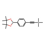 Trimethyl((4-(4,4,5,5-tetramethyl-1,3,2-dioxaborolan-2-yl)phenyl)ethynyl)silane|CS-0175599|870238-65-6