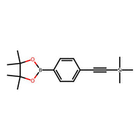 Trimethyl((4-(4,4,5,5-tetramethyl-1,3,2-dioxaborolan-2-yl)phenyl)ethynyl)silane|CS-0175599|870238-65-6