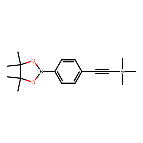 Trimethyl((4-(4,4,5,5-tetramethyl-1,3,2-dioxaborolan-2-yl)phenyl)ethynyl)silane|CS-0175599|870238-65-6