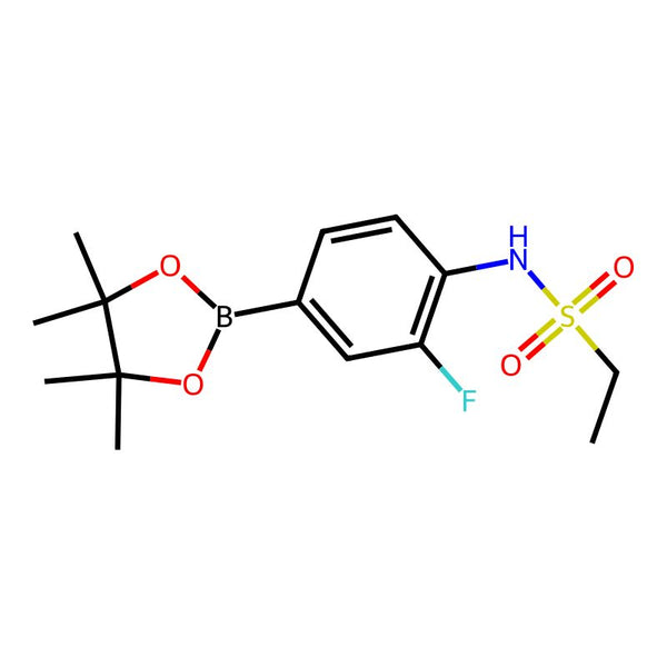 N-(2-fluoro-4-(4,4,5,5-tetramethyl-1,3,2-dioxaborolan-2-yl)phenyl)ethanesulfonamide|CS-0518266|2246772-82-5