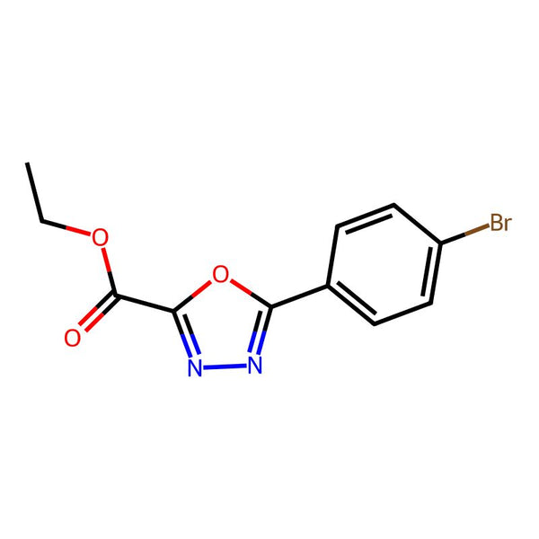 Ethyl 5-(4-bromophenyl)-1,3,4-oxadiazole-2-carboxylate|CS-0573614|931760-32-6