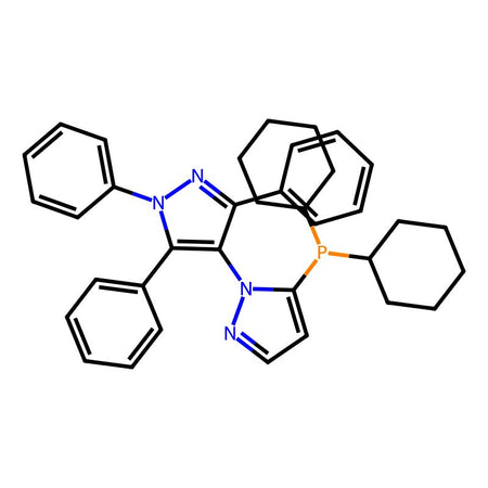 5-(Dicyclohexylphosphino)-1',3',5'-triphenyl-[1,4']-bi-1H-py, 97%|926824|1021176-69-1