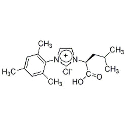 1-(2,4,6-Trimethylphenyl)-3-[(2S)-4-methylpentanoic acid]imidazolium chloride, min. 95%|07-0640