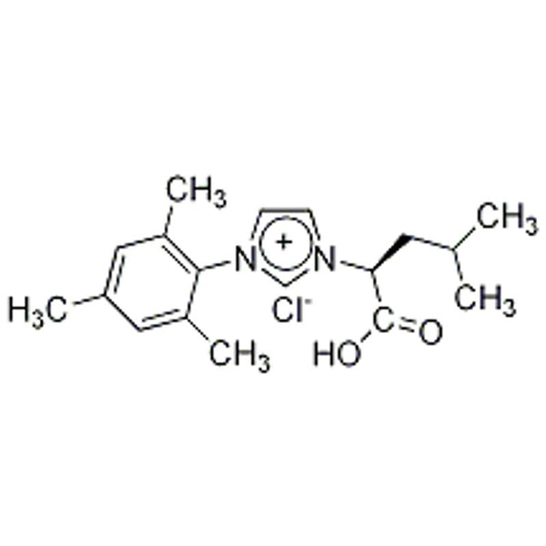 1-(2,4,6-Trimethylphenyl)-3-[(2S)-4-methylpentanoic acid]imidazolium chloride, min. 95%|07-0640