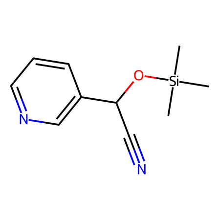 2-(3-pyridyl)-2-(trimethylsilyloxy)acetonitrile|C4X-31842|55504-34-2