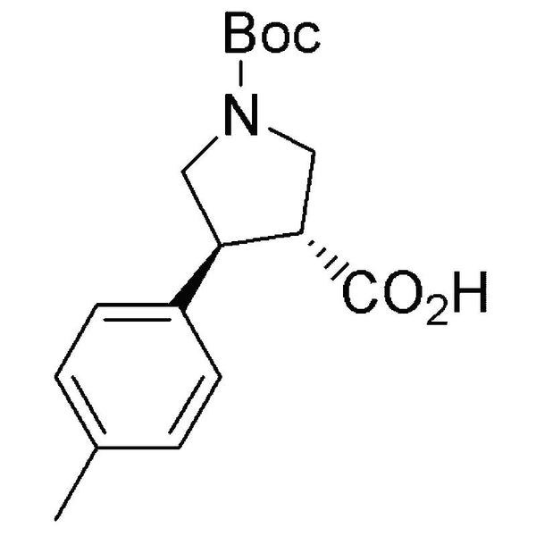 Boc-(±)-trans-4-(4-methylphenyl)pyrrolidine-3-carboxylic acid|16005|959577-53-8