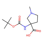 3-{[(tert-butoxy)carbonyl]amino}-1-methylpyrrolidine-3-carboxylic acid|CS-0243129|869786-47-0
