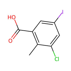 3-Chloro-5-iodo-2-methylbenzoic acid|CS-0651302|1702698-94-9