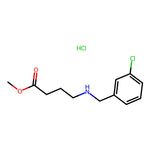 Methyl 4-((3-chlorobenzyl)amino)butanoate hydrochloride|CS-0132342|1391080-08-2