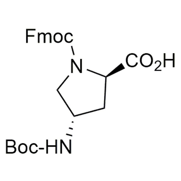 (2R,4S)-Boc-4-amino-1-Fmoc-pyrrolidine-2-carboxylic acid|29664|1820570-42-0