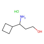 3-Amino-3-cyclobutylpropan-1-ol hydrochloride|CS-0377116|2230802-42-1