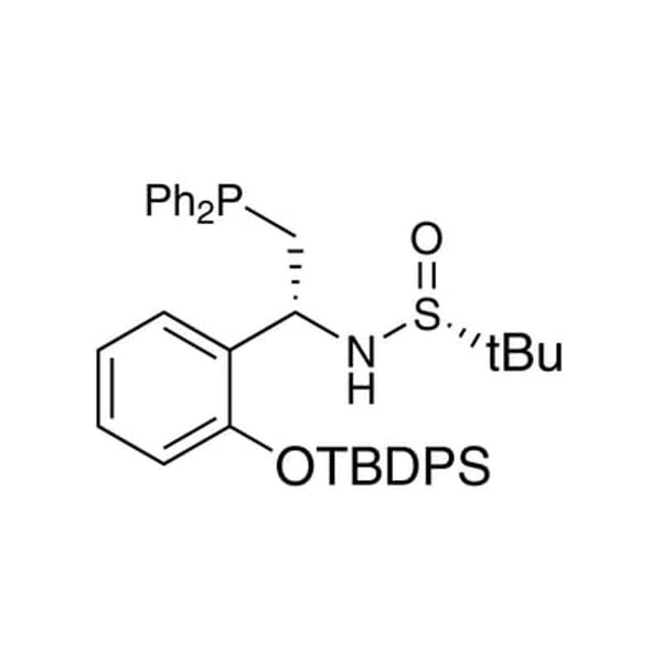 [S(R)]-N-[(1R)-1-[2-((tert-Butyldiphenylsilyl)oxy)phenyl)]-2-yl-2-(diphenylphosphino)ethyl]-2-methyl-2-propanesulfinamide, 95%|15-8390