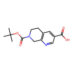 7-(tert-Butoxycarbonyl)-5,6,7,8-tetrahydro-1,7-naphthyridine-3-carboxylic acid|CS-0103397|1245645-20-8