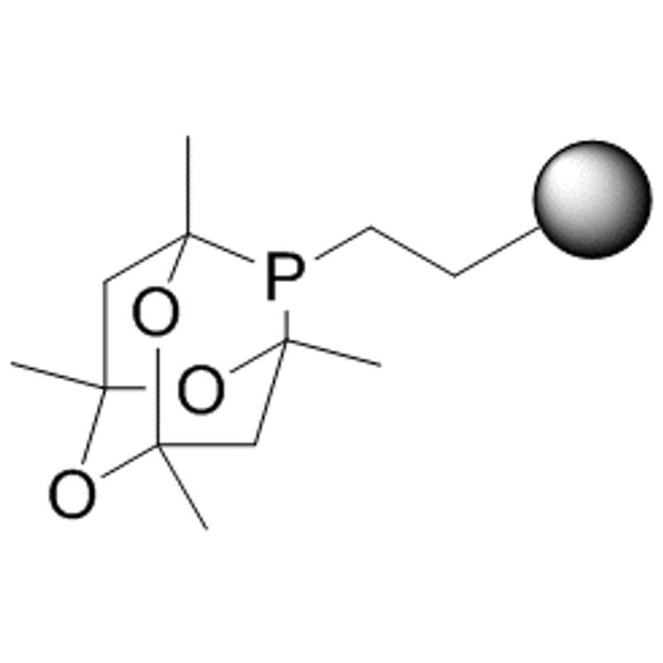 Phosphaadamantane ethyl Silica (free phosphine ligand) (PhosphonicS PAr)|15-4510