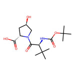 3-Methyl-N-{[(2-methyl-2-propanyl)oxy]carbonyl}-L-valyl-(4R)-4-hydroxy-L-proline|CS-0021797|630421-46-4