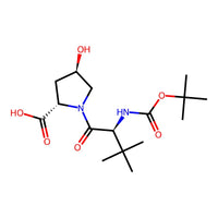 3-Methyl-N-{[(2-methyl-2-propanyl)oxy]carbonyl}-L-valyl-(4R)-4-hydroxy-L-proline|CS-0021797|630421-46-4