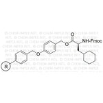 Fmoc-3-cyclohexyl-L-alanine 4-alkoxybenzyl alcohol resin|05165