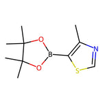 4-Methyl-5-(4,4,5,5-tetramethyl-1,3,2-dioxaborolan-2-yl)thiazole|CS-0129096|1662682-33-8