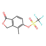 4-Methyl-1-oxo-1,3-dihydroisobenzofuran-5-yl trifluoromethanesulfonate|CS-0144528|1255206-73-5