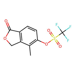 4-Methyl-1-oxo-1,3-dihydroisobenzofuran-5-yl trifluoromethanesulfonate|CS-0144528|1255206-73-5
