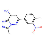 3-Methyl-6-(4-methyl-3-nitrophenyl)-[1,2,4]triazolo[4,3-b]pyridazin-8-amine|CS-0196943|1956334-72-7