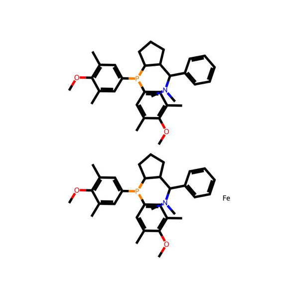 (1R,1'R)-1,1'-Bis[bis(4-methoxy-3,5-dimethylphenyl)phosphino]-2,2'-bis[(R)-(dimethylamino)phenylmethyl]ferrocene|CS-0031546|876608-69-4