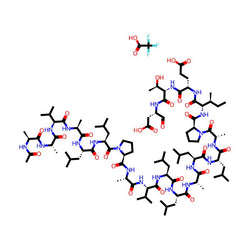 Ac-Ala-Ala-Val-Ala-Leu-Leu-Pro-Ala-Val-Leu-Leu-Ala-Leu-Leu-Ala-Pro-Ile-Glu-Thr-Asp-aldehyde trifluoroacetate salt|CPTD787889|886462-83-5