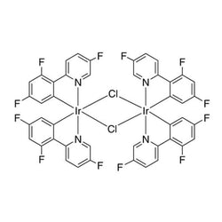 Di-μ-chlorotetrakis[3,5-difluoro-2-(5-fluoro-2-pyridinyl-κN)phenyl-κC]diiridium, min. 98% (mixture of isomers)|77-0355|849723-04-2