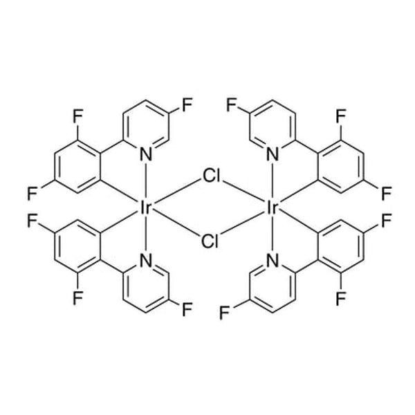 Di-μ-chlorotetrakis[3,5-difluoro-2-(5-fluoro-2-pyridinyl-κN)phenyl-κC]diiridium, min. 98% (mixture of isomers)|77-0355|849723-04-2