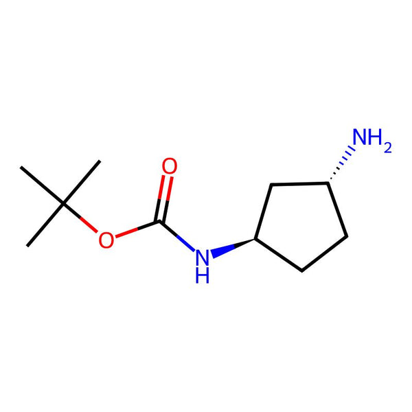 tert-Butyl ((1R,3R)-3-aminocyclopentyl)carbamate|CS-0058567|1009075-44-8