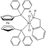 Dichloro[1,1’-bis(diphenylphosphino)ferrocene](2-aminomethylpyridine)ruthenium(II) RuCl2(AMPY)(DPPF)|44-2310|1287255-62-2